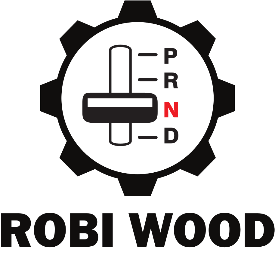 Logo da Oficina Mecânica Robi Wood